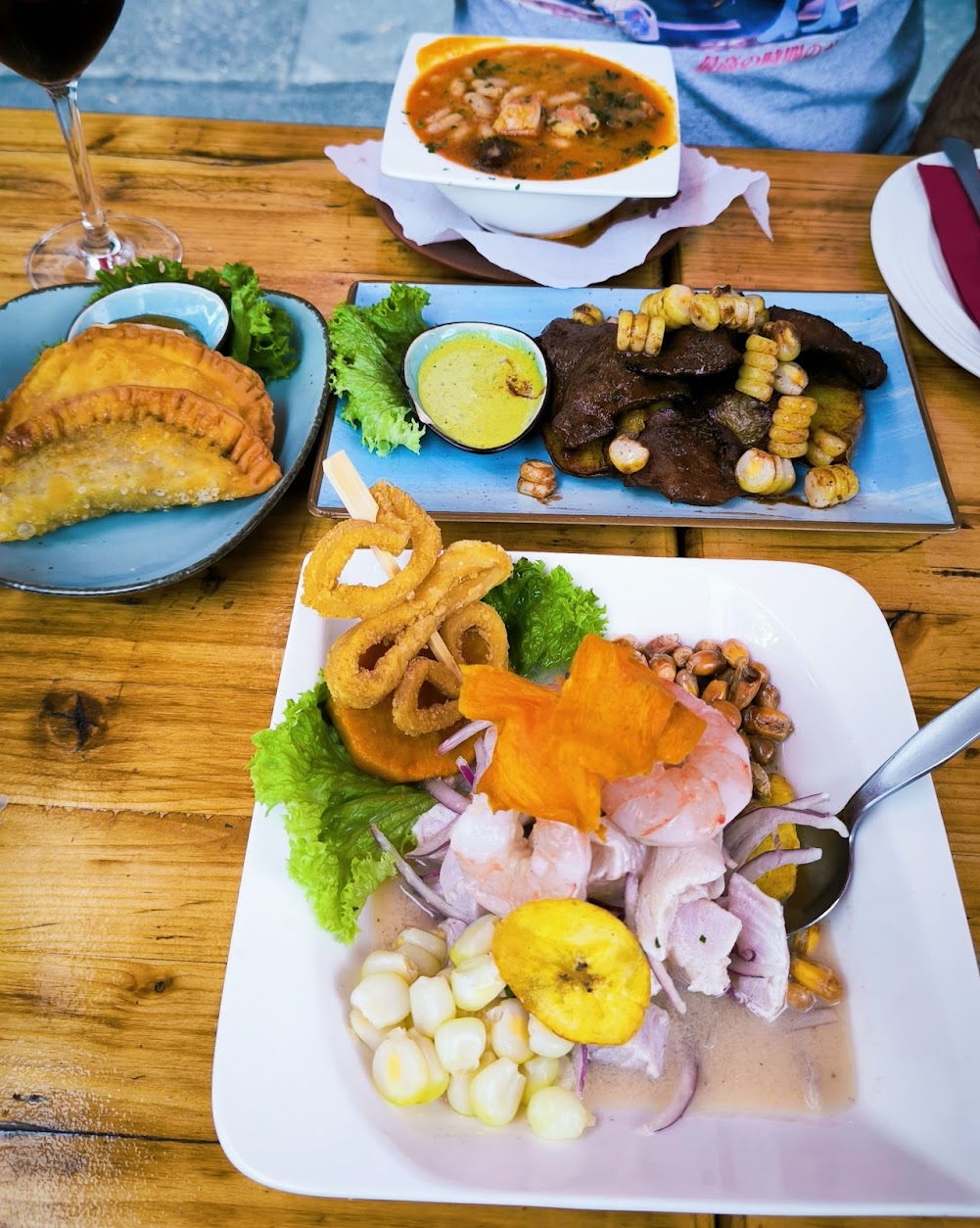 Innenansicht des Rustica Restaurants